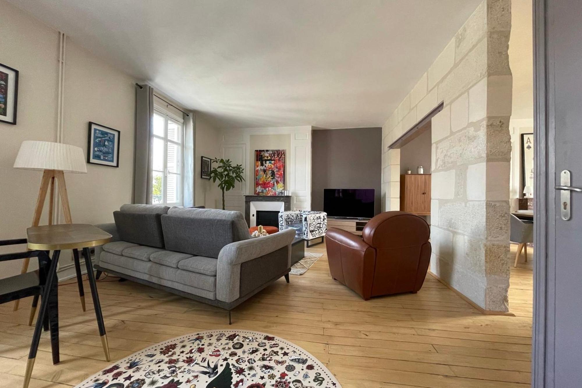 Superb Duplex Near The Halles De Tours Lejlighed Eksteriør billede